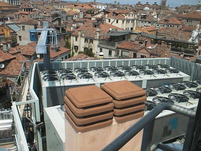 barriera su dry coolers venezia